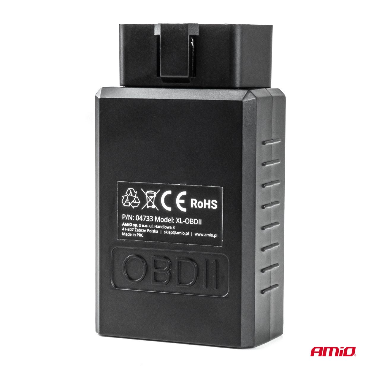 Εικόνα 3 από 8 — Amio – Διαγνωστικό Αυτοκινήτου OBD 2 τύπου ELM327 Bluetooth XL τάση λειτουργίας 12V με ασύρματη σύνδεση για Επιβατικά Αυτοκίνητα – 1 τεμ. (04733/AM)