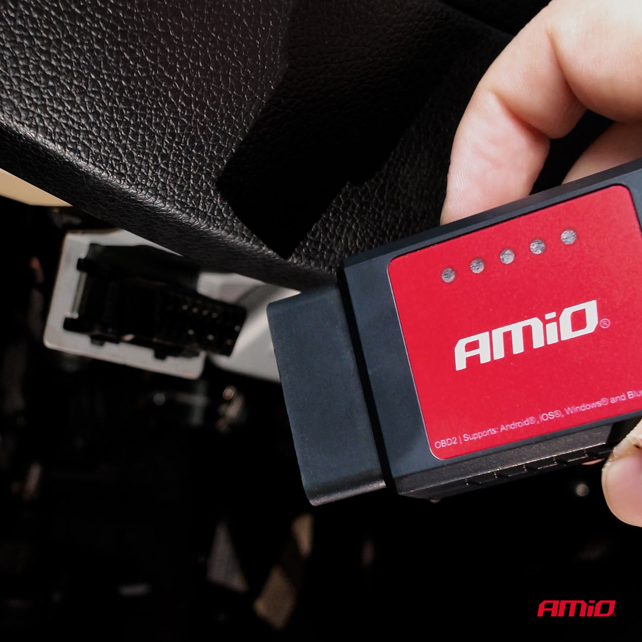 Εικόνα 7 από 8 — Amio – Διαγνωστικό Αυτοκινήτου OBD 2 τύπου ELM327 Bluetooth XL τάση λειτουργίας 12V με ασύρματη σύνδεση για Επιβατικά Αυτοκίνητα – 1 τεμ. (04733/AM)