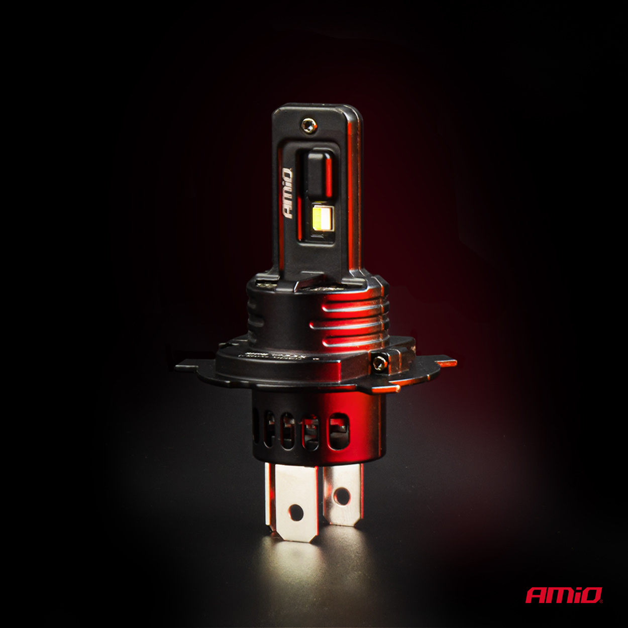 Εικόνα 2 από 7 — AMiO – Λάμπες LED F26 Pro Series H4/H19 12/24V 68W 2900-3550lm 6.000K Full Can-Bus Plug&Play – 2 Τεμ. (04871/AM)