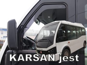 Heko - Ανεμοθραύστες Παραθύρων Για Karsan Jest 2013 > 2πορτο υλικό Acrylic Χρώμα Φιμέ - 2 τεμ. (ΑΝΕΜ.10023)