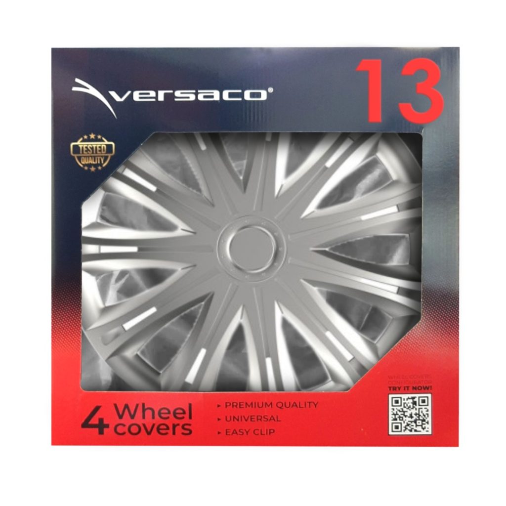 Εικόνα 2 από 2 — Amio – ΤΑΣΙΑ 13″ HUBCAP SPARK ΑΣΗΜΙ – ΣΕΤ 4ΤΕΜ ΣΕ ΚΟΥΤΙ (0962/AM)