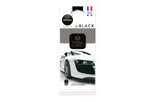 Amio – Αρωματικό Αυτοκινήτου Κρεμαστό Aroma Prestige Card Black για Φρεσκάδα & Καθημερινή Χρήση – 1 Τεμ. (A92664/AM)