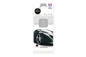 Amio – Αρωματικό Αυτοκινήτου Κρεμαστό Aroma Prestige Card Silver για Φρεσκάδα & Καθημερινή Χρήση – 1 Τεμ. (A92665/AM)