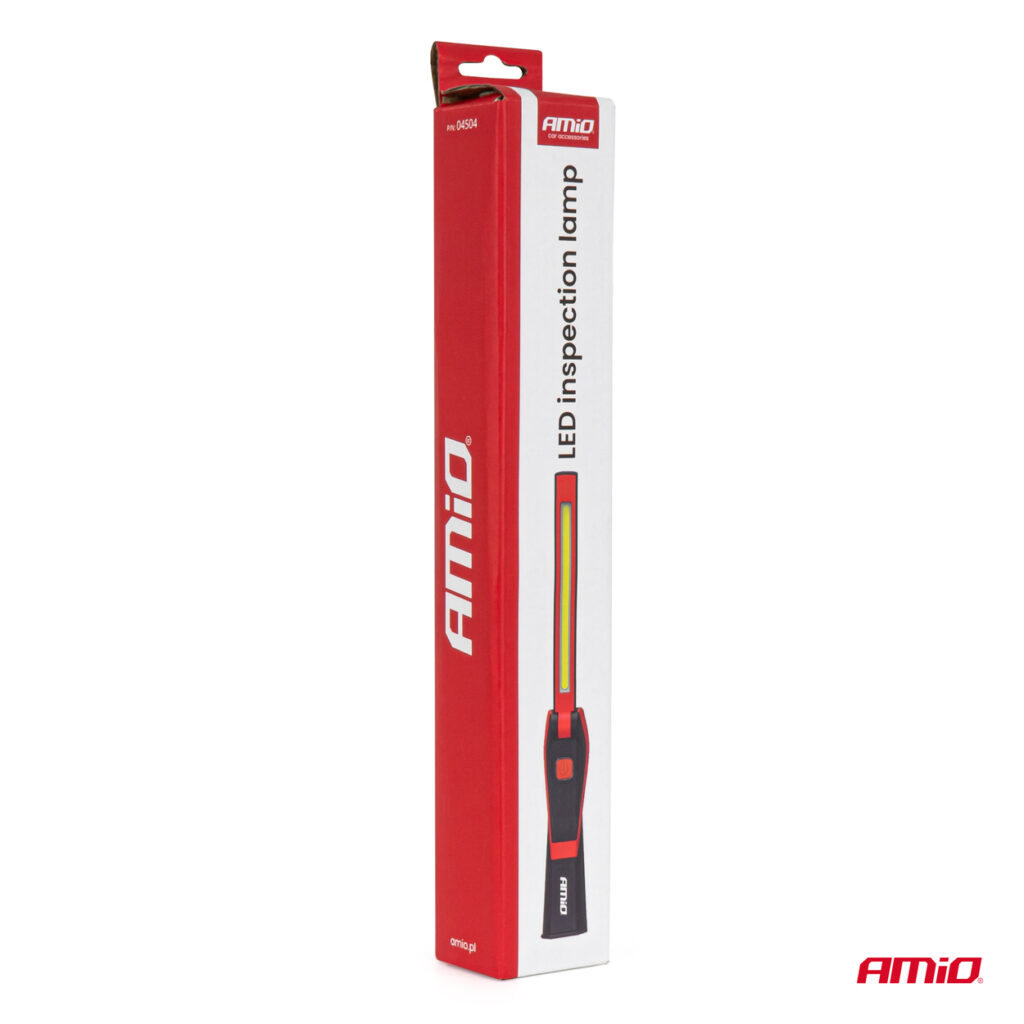 Εικόνα 10 από 10 — Amio – Φακός Εργασίας LED COB 5W USB-C 2600mAh με Μαγνήτη & Γάντζο για Ισχυρό Φωτισμό & Ευελιξία – 1 Τεμ. (04504/AM)
