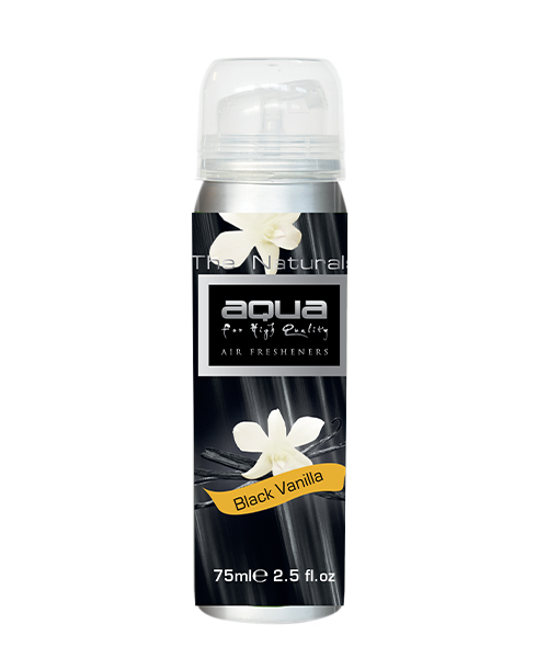 Εικόνα 1 από 1 — Aqua – ΑΡΩΜΑΤΙΚΟ ΑΥΤΟΚΙΝΗΤΟΥ ΣΕ ΣΠΡΕΙ (SPRAY) ΜΕ ΑΡΩΜΑ BLACK VANILLA FLOWERS SERIES 75ml AQUA – 1 TEM. (10-791/AQ)
