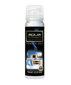 Aqua - ΑΡΩΜΑΤΙΚΟ ΑΥΤΟΚΙΝΗΤΟΥ ΣΕ ΣΠΡΕΙ (SPRAY) ΜΕ ΑΡΩΜΑ D.CABANA PREMIUM GOLD SERIES 75ml AQUA - 1 TEM. (10-803/AQ)