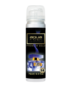 Aqua - ΑΡΩΜΑΤΙΚΟ ΑΥΤΟΚΙΝΗΤΟΥ ΣΕ ΣΠΡΕΙ (SPRAY) ΜΕ ΑΡΩΜΑ BLUE WATER PREMIUM GOLD SERIES 75ml AQUA - 1 TEM. (10-889/AQ)