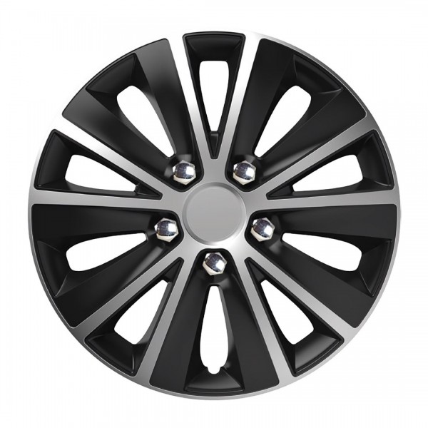 Εικόνα 1 από 2 — Amio – ΤΑΣΙΑ 16″ RAPIDE NC SILVER BLACK- ΣΕΤ 4 ΤΕΜ. ΣΕ ΚΟΥΤΙ (0365/AM)