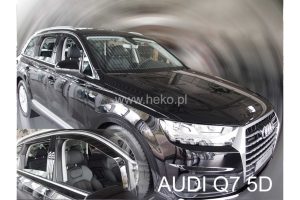 ΑΝΕΜΟΘΡΑΥΣΤΕΣ ΓΙΑ AUDI Q7 5D 2015+ ΣΕΤ ΑΥΤΟΚΙΝΗΤΟΥ ΑΠΟ ΕΥΚΑΜΠΤΟ ΦΙΜΕ ΠΛΑΣΤΙΚΟ HEKO - 4 ΤΕΜ.