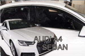 ΑΝΕΜΟΘΡΑΥΣΤΕΣ ΓΙΑ AUDI A4 4D 2016 ΣΕΤ ΑΥΤΟΚΙΝΗΤΟΥ ΑΠΟ ΕΥΚΑΜΠΤΟ ΦΙΜΕ ΠΛΑΣΤΙΚΟ HEKO - 4 ΤΕΜ.