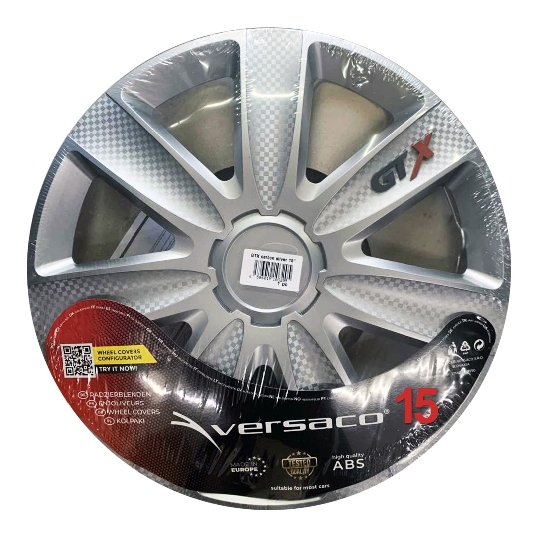 Εικόνα 2 από 2 — Amio – ΤΑΣΙ 15 INCH VERSACO GTX SILVER CARBON – 1 ΤΕΜ. (10320/AM)