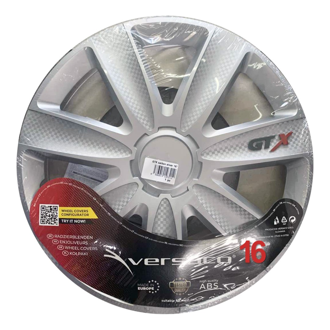 Εικόνα 2 από 2 — Amio – ΤΑΣΙ 16 INCH VERSACO GTX SILVER CARBON – 1 ΤΕΜ. (10321/AM)