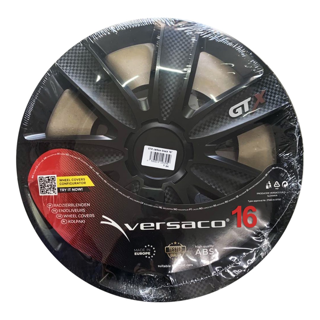 Εικόνα 2 από 2 — Amio – ΤΑΣΙ 16 INCH VERSACO GTX BLACK CARBON – 1 ΤΕΜ. (10325/AM)
