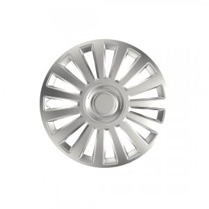 Amio - ΤΑΣΙΑ 13" HUBCAP LUXURY ΑΣΗΜΙ - ΣΕΤ 4 ΤΕΜ. ΣΕ ΚΟΥΤΙ (1037/AM)