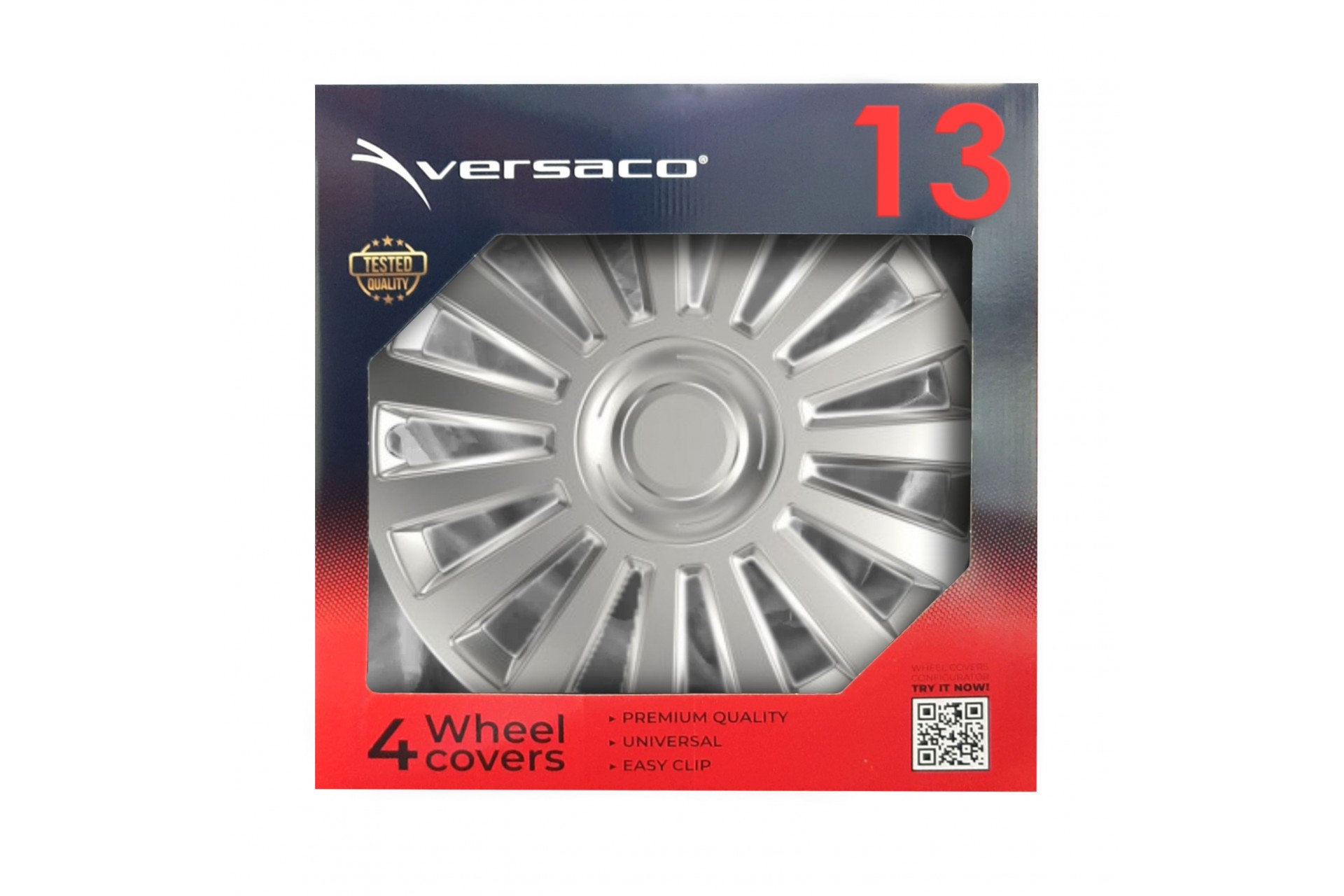 Εικόνα 2 από 2 — Amio – ΤΑΣΙΑ 13″ HUBCAP LUXURY ΑΣΗΜΙ – ΣΕΤ 4 ΤΕΜ. ΣΕ ΚΟΥΤΙ (1037/AM)