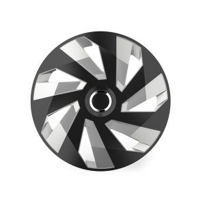 Amio - ΤΑΣΙ 14 INCH INCH HUBCAP VECTOR RC SILVER BLACK - 1 ΤΕΜ. (10498/AM)