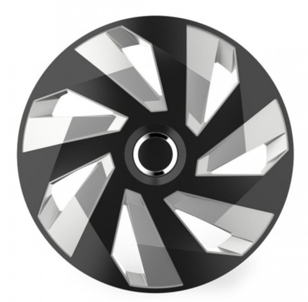 Εικόνα 1 από 2 — Amio – ΤΑΣΙΑ 15″ HUBCAP VECTOR RC SILVER BLACK – ΣΕΤ 4 ΤΕΜ. ΣΕ ΚΟΥΤΙ (5230/AM)