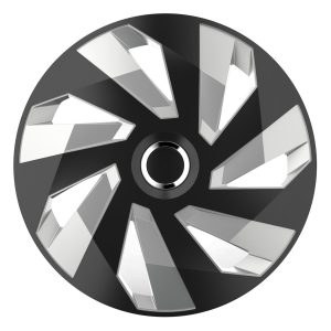 Amio - ΤΑΣΙΑ 16" HUBCAP VECTOR RC SILVER BLACK - 4 ΤΕΜ. (5247/AM)