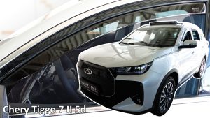 Heko - Ανεμοθραύστες Παραθύρων Για Chery Tiggo 7 II Gen 2020 > 5πορτο υλικό Acrylic Χρώμα Φιμέ - 2 τεμ. (ΑΝΕΜ.10803)