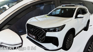 Heko – Ανεμοθραύστες Παραθύρων για Chery Tiggo 8 5πορτο 2025 > (Εμπρός & Πίσω) – 4 Τεμ. (ANEM.SET10806)