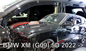 Heko - Ανεμοθραύστες Παραθύρων Για BMW XM (G09) 2022 > 5πορτο υλικό Acrylic Χρώμα Φιμέ - 4 τεμ. (ΑΝΕΜ.SET11004)