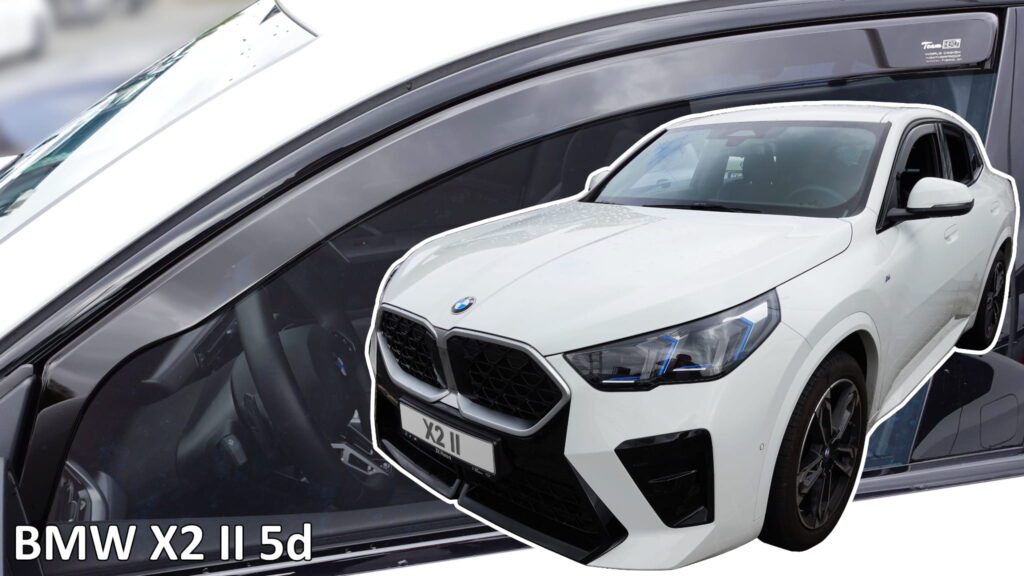 Εικόνα 1 από 5 — Heko – Ανεμοθραύστες Παραθύρων Για BMW Serie X2 (U10) / iX2 2023 > 5πορτο υλικό Acrylic Χρώμα Φιμέ – 2 τεμ. (ΑΝΕΜ.11010)