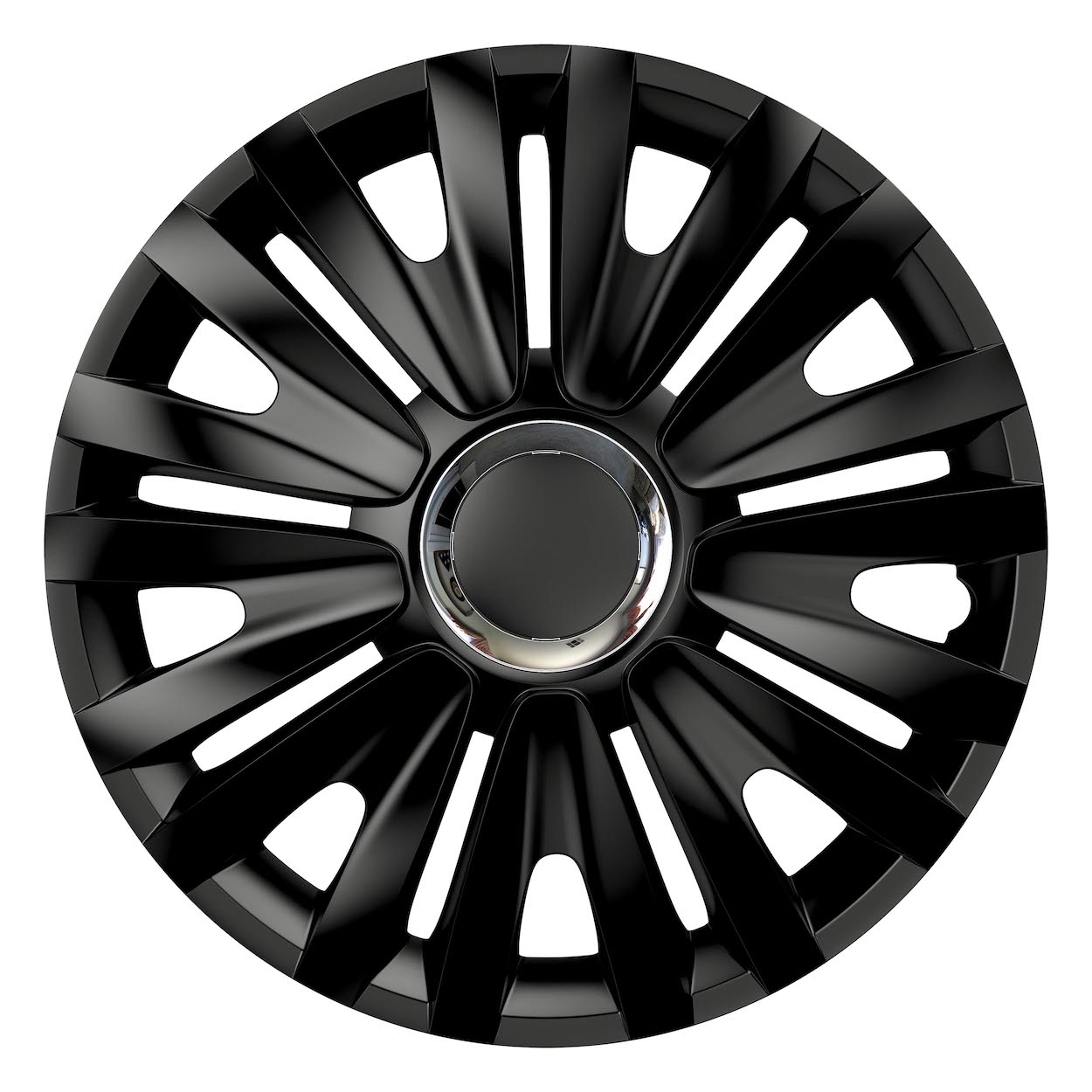 Εικόνα 1 από 2 — Amio – ΤΑΣΙΑ 14″ ROYAL RC BLACK ΣΕΤ 4 ΤΕΜ ΣΕ ΚΟΥΤΙ (6155/AM)