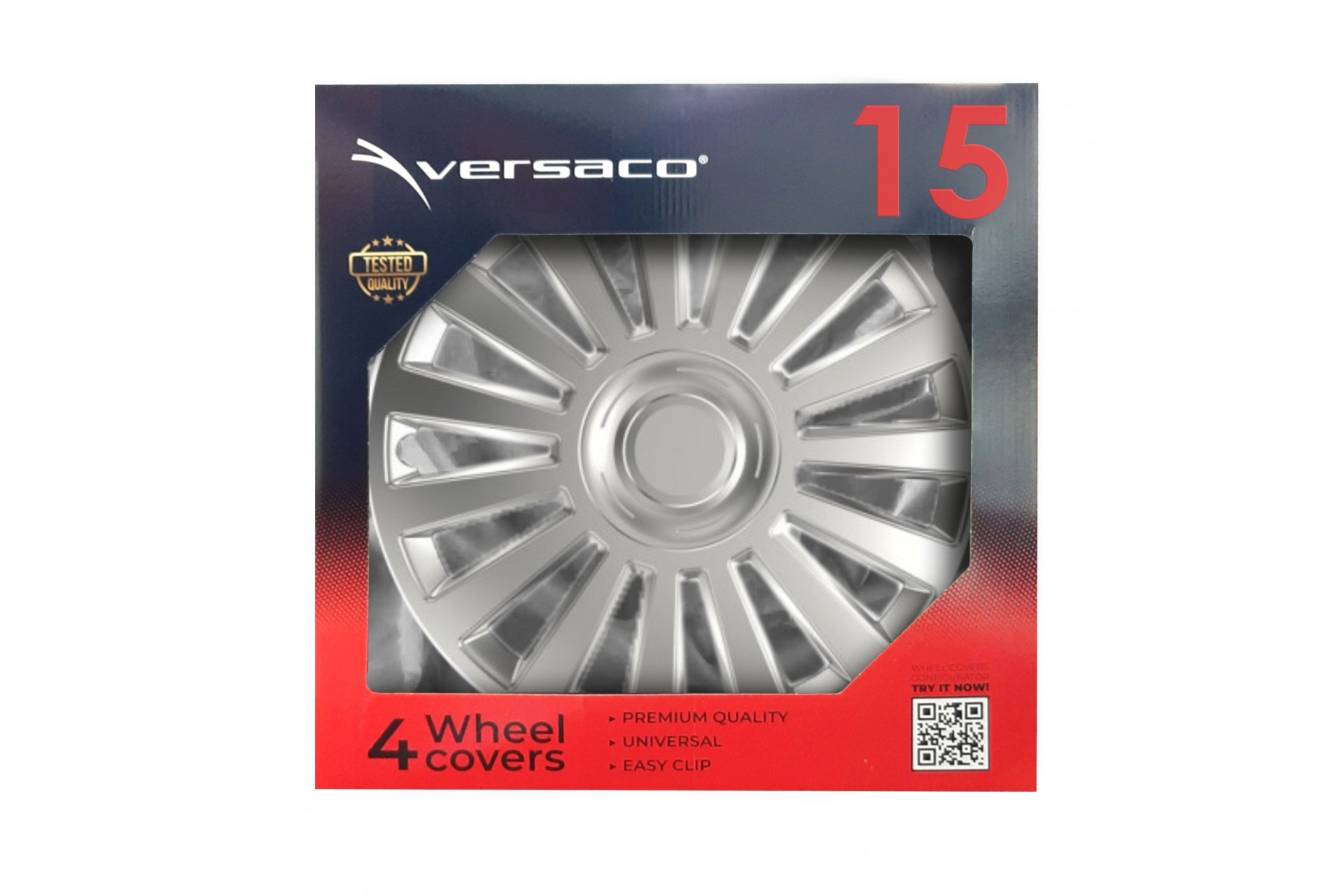 Εικόνα 2 από 2 — Amio – ΤΑΣΙΑ 15″ HUBCAP LUXURY ΑΣΗΜΙ – ΣΕΤ 4 ΤΕΜ. ΣΕ ΚΟΥΤΙ (1273/AM)