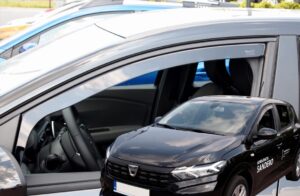 ΑΝΕΜΟΘΡΑΥΣΤΕΣ ΓΙΑ DACIA SANDERO /STEPWAY 5D 2020+ ΖΕΥΓΑΡΙ ΑΥΤΟΚΙΝΗΤΟΥ ΑΠΟ ΕΥΚΑΜΠΤΟ ΦΙΜΕ ΠΛΑΣΤΙΚΟ HEKO - 2 ΤΕΜ.