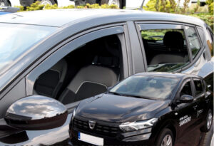 ΑΝΕΜΟΘΡΑΥΣΤΕΣ ΓΙΑ DACIA SANDERO /STEPWAY 5D 2020+ -ΣΕΤ ΑΥΤΟΚΙΝΗΤΟΥ ΑΠΟ ΕΥΚΑΜΠΤΟ ΦΙΜΕ ΠΛΑΣΤΙΚΟ HEKO - 4 ΤΕΜ.