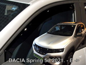 ΑΝΕΜΟΘΡΑΥΣΤΕΣ ΓΙΑ DACIA SPRING ELECTRIC 5D 2021 ΖΕΥΓΑΡΙ ΑΠΟ ΕΥΚΑΜΠΤΟ ΦΙΜΕ ΠΛΑΣΤΙΚΟ HEKO - 2 ΤΕΜ.
