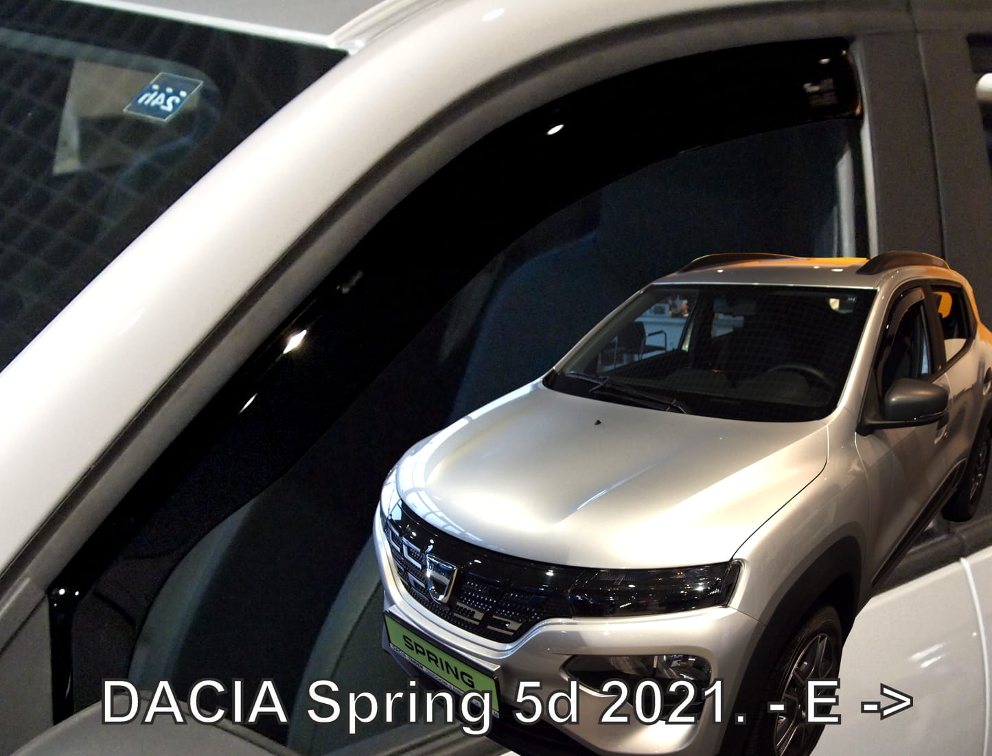 Εικόνα 1 από 5 — ΑΝΕΜΟΘΡΑΥΣΤΕΣ ΓΙΑ DACIA SPRING ELECTRIC 5D 2021  ΖΕΥΓΑΡΙ ΑΠΟ ΕΥΚΑΜΠΤΟ ΦΙΜΕ ΠΛΑΣΤΙΚΟ HEKO – 2 ΤΕΜ.