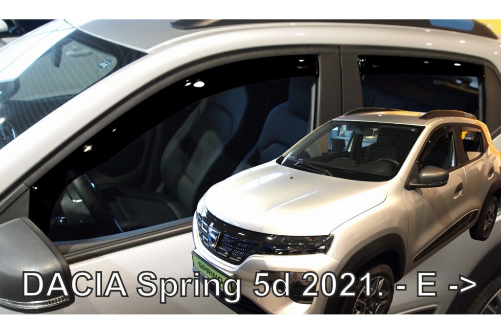 Εικόνα 1 από 6 — ΑΝΕΜΟΘΡΑΥΣΤΕΣ ΓΙΑ DACIA SPRING ELECTRIC 5D 2021+  ΣΕΤ ΑΥΤΟΚΙΝΗΤΟΥ ΑΠΟ ΕΥΚΑΜΠΤΟ ΦΙΜΕ ΠΛΑΣΤΙΚΟ HEKO – 4 ΤΕΜ.