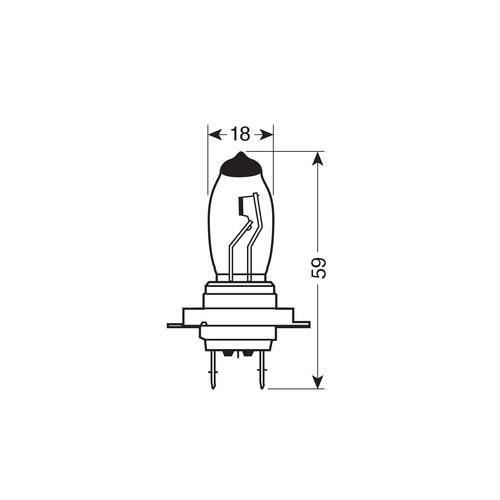 Εικόνα 2 από 4 — H7 55W Xenium Race 12V