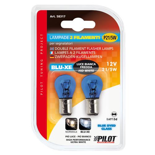 Εικόνα 2 από 4 — P21/5W 12V BAY15d ΔΙΠΟΛΙΚΟ BLU-XE  BLISTER – 2ΤΕΜ.