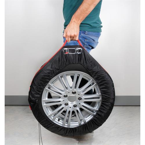 Εικόνα 4 από 5 — ΤΣΑΝΤΕΣ ΜΕΤΑΦΟΡΑΣ 4 ΕΛΑΣΤΙΚΩΝ TYRE WRAP BASIC (L) 13-19 INCH