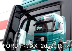 ΑΝΕΜΟΘΡΑΥΣΤΕΣ ΓΙΑ FORD F-MAX 2D 2018+? ΖΕΥΓΑΡΙ ΑΠΟ ΕΥΚΑΜΠΤΟ ΦΙΜΕ ΠΛΑΣΤΙΚΟ HEKO - 2 ΤΕΜ.
