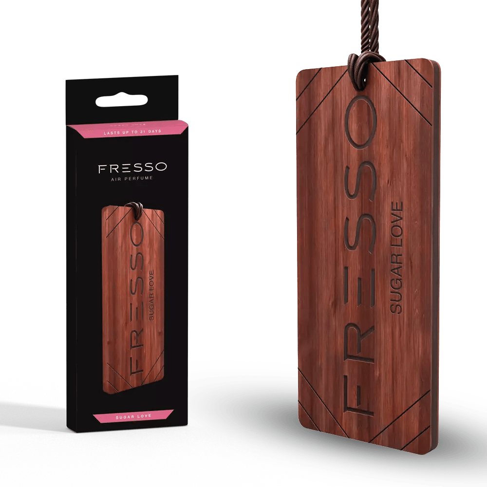 Εικόνα 1 από 1 — Fresso – Ξύλινο Κρεμαστό Αρωματικό Αυτοκινήτου Sugar Love – 1 τεμ. (159006/FRE)