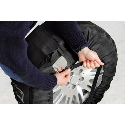Εικόνα 10 από 10 — ΤΣΑΝΤΕΣ ΜΕΤΑΦΟΡΑΣ 4 ΕΛΑΣΤΙΚΩΝ TYRE WRAP DELUXE (L) 73 Χ 35 cm – 13-19 INCH