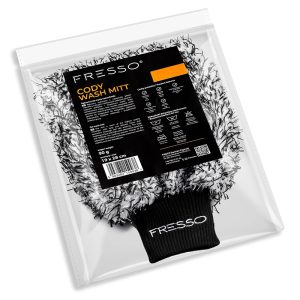 Fresso - Γάντι Πλυσίματος Cody Wash Mitt με Μικροΐνες σε Διαστάσεις 19x28 cm για Ασφαλές Πλύσιμο Αυτοκινήτου με Μεγάλη Επιφάνεια Καθαρισμού - 1 Τεμ. (159938/FRE)