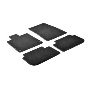 ΠΑΤΑΚΙΑ EXECUTIVE ΜΟΚΕΤΑ ΓΙΑ PEUGEOT 407 4D 05/2004-05/2011 / PEUGEOT 407 SW 09/2004-12/2011 ΣΕ ΜΑΥΡΟ ΧΡΩΜΑ ME ΚΟΥΜΠΩΜΑΤΑ LAMPA - 4 ΤΕΜ.