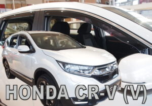 ΑΝΕΜΟΘΡΑΥΣΤΕΣ ΓΙΑ HONDA CR-V 5D 2018+ ΣΕΤ ΑΥΤΟΚΙΝΗΤΟΥ ΑΠΟ ΕΥΚΑΜΠΤΟ ΦΙΜΕ ΠΛΑΣΤΙΚΟ HEKO - 4 ΤΕΜ.