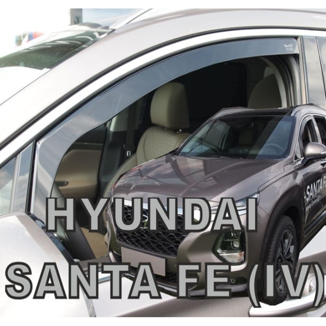 Εικόνα 1 από 5 — ΑΝΕΜΟΘΡΑΥΣΤΕΣ ΓΙΑ HYUNDAI SANTA FE IV 5D 2018+ ΖΕΥΓΑΡΙ ΑΠΟ ΕΥΚΑΜΠΤΟ ΦΙΜΕ ΠΛΑΣΤΙΚΟ HEKO – 2 ΤΕΜ.