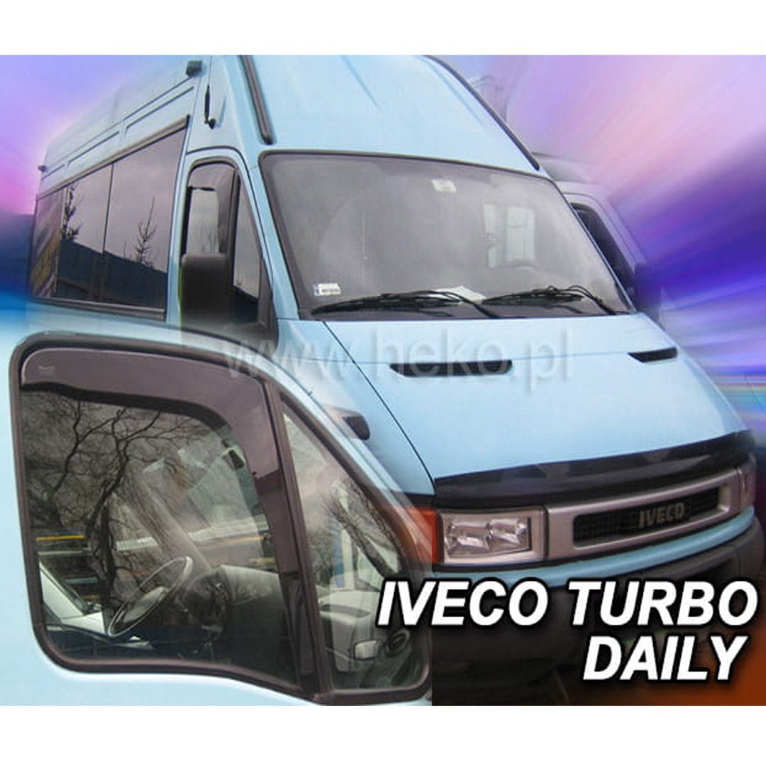 Εικόνα 1 από 4 — ΑΝΕΜΟΘΡΑΥΣΤΕΣ ΓΙΑ IVECO TURBO DAILY IV / V 35C / 35S / 50C / 60C / 65C 2000+ ΖΕΥΓΑΡΙ ΑΠΟ ΕΥΚΑΜΠΤΟ ΦΙΜΕ ΠΛΑΣΤΙΚΟ HEKO – 2 ΤΕΜ.