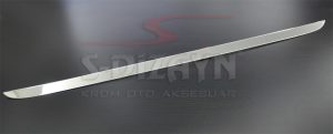 TRIM ΠΟΡΤ ΜΠΑΓΚΑΖ ΧΡΩΜΙΟ ΜΕΤΑΛΛΙΚΟ 135cm S-DIZAYN 1 TEMAXIO ΓΙΑ VW T5 TRANSPORTER 2010-2014
