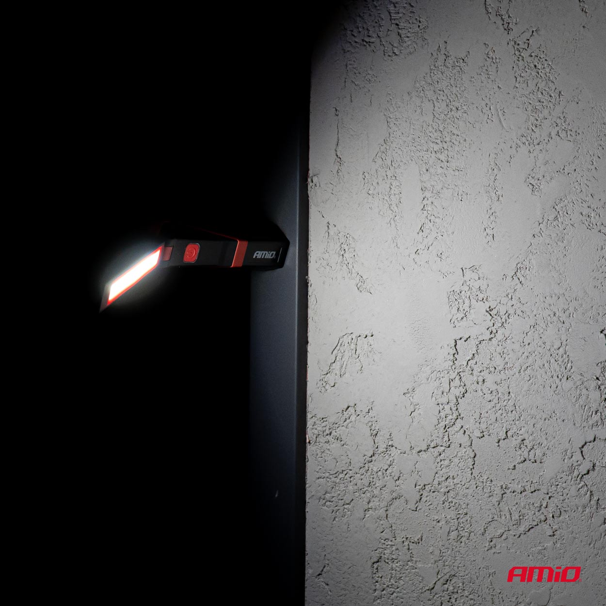 Εικόνα 2 από 10 — Amio – Φακός Εργασίας LED COB 5W USB-C 2600mAh με Μαγνήτη & Γάντζο για Ισχυρό Φωτισμό & Ευελιξία – 1 Τεμ. (04504/AM)