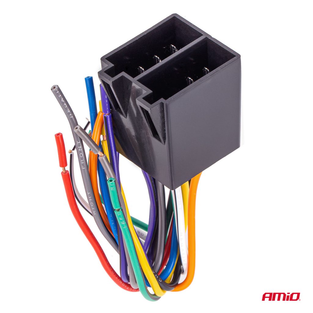 Εικόνα 2 από 5 — Amio – Φίσα ISO 13PIN Αρσενική CCA 12V 5A για Σταθερή Σύνδεση & Αξιόπιστη Λειτουργία Φωτισμού – 1 Τεμ. (04445/AM)