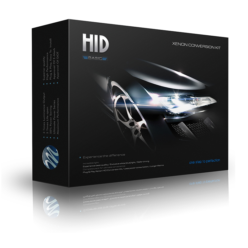 Εικόνα 1 από 2 — KIT XENON H3 6000K – BASIC BALLAST 12V