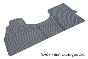 Cik - ΠΑΤΑΚΙΑ ΑΥΤΟΚΙΝΗΤΟΥ ΑΠΟ ΛΑΣΤΙΧΟ ΓΙΑ HYUNDAI H-350 2015-2022 ΣΕ ΜΑΥΡΟ ΧΡΩΜΑ ΜΕ ΚΟΥΜΠΩΜΑΤΑ - 3 ΤΕΜ. (RM.HY.0013/CK)