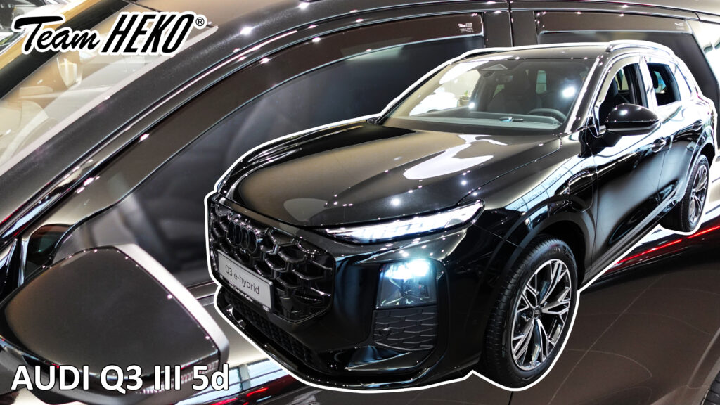 Εικόνα 1 από 5 — Heko – Ανεμοθραύστες Παραθύρων Για Audi Q3 (F3) III 2025 > 5πορτο υλικό Acrylic Χρώμα Φιμέ – 4 τεμ. (ΑΝΕΜ.SET20204)